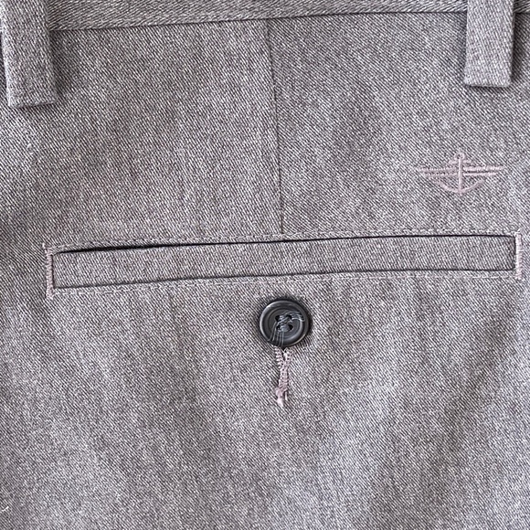 Dockers Men's Dress Plants Straight Fit Size 36x30 Gray - Picture 8 of 9